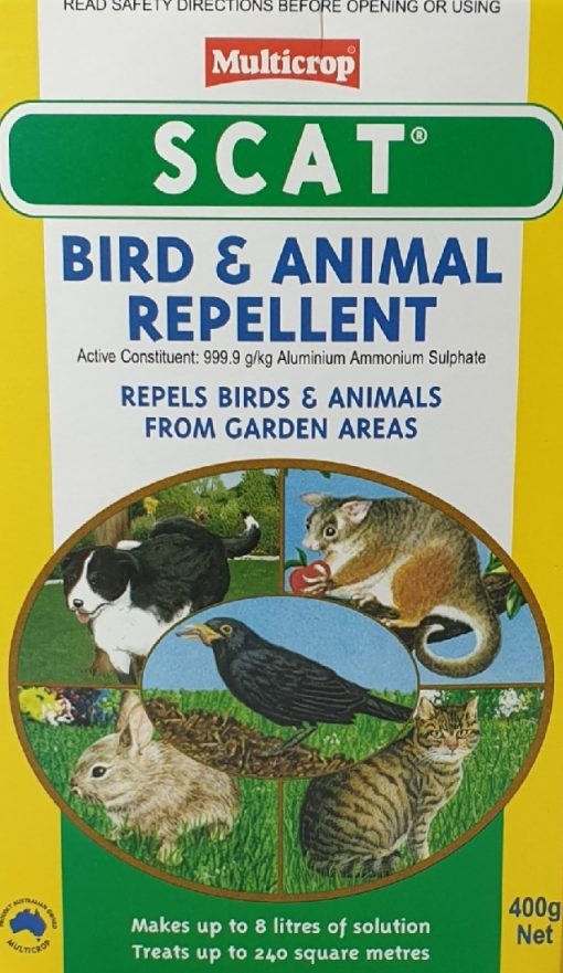 SCAT BIRD AND ANIMAL REPELLENT 400G