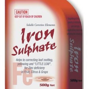 IRON SULPHATE SOLUBLE 500G