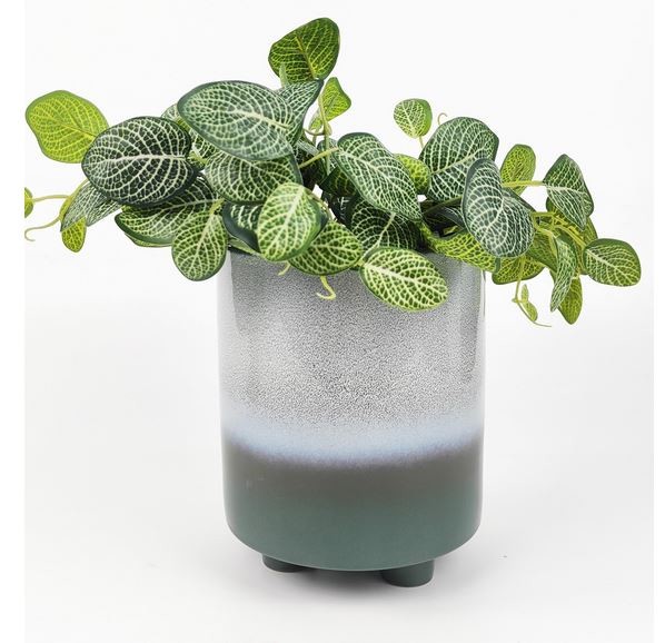 Pot Ashton Planter on Legs Sea Foam Green Med 20cm The Garden Feast