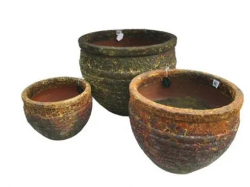 FOSSIL COVE TUB RUST B