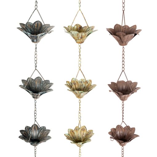 Rain Chain Lily Green