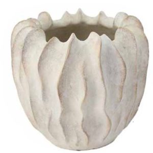 Pot Piedra Round Cement B Sml