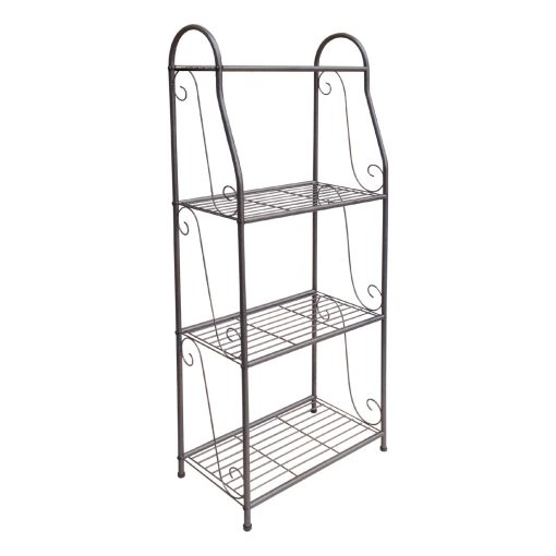 PLANT STAND 4 SHELF HAMMERTONE