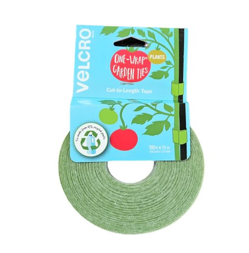 VELCRO GREEN PLANT TIE 12MM X 15M