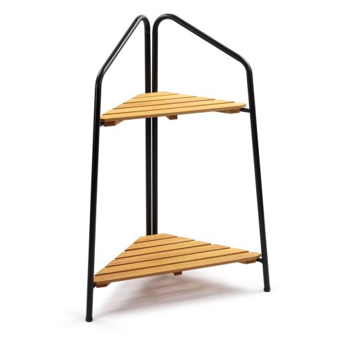 Plant Stand Morno Corner Shelf 2 Tier