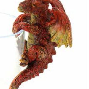 Pot hanger Dragon Carnelian Hanging