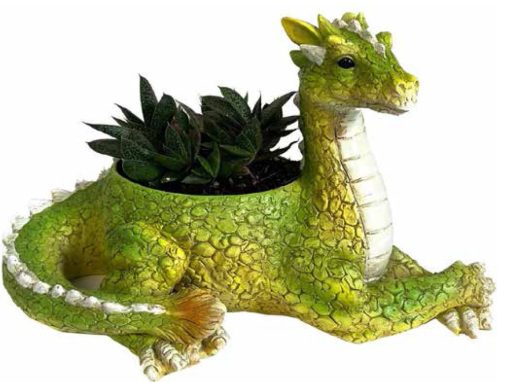 Dragon Planter Peridot