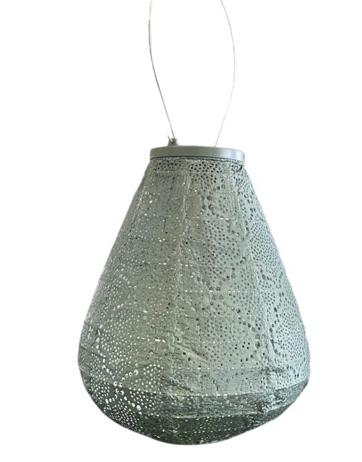 Lumiz - Solar Lantern Tulip 20cm Sage Green