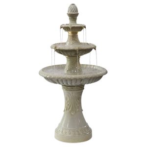 Fountain Stafford With Light Ceramic