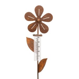 Rain Gauge Flower Rust