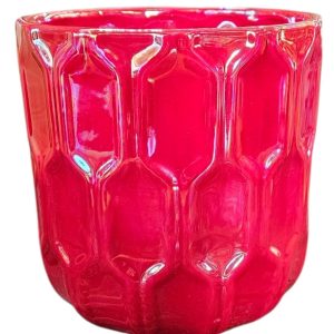 Pot Leon Lustre Red 15cm