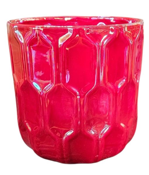 Pot Leon Lustre Red 15cm