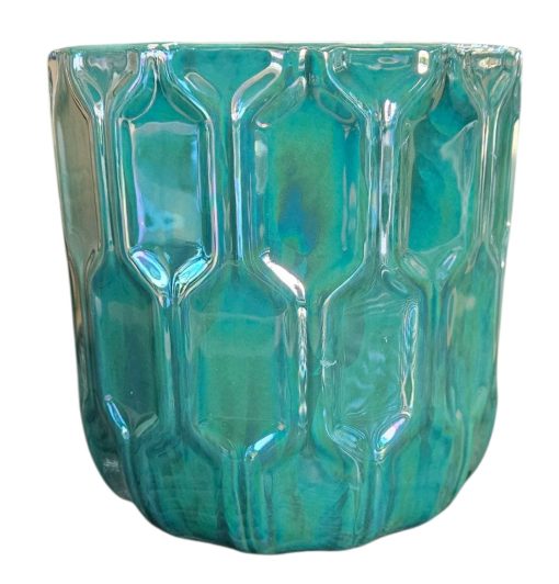 Pot Leon Lustre Green 15cm
