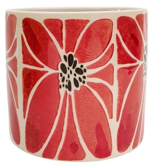 Florence Planter Red 17cm