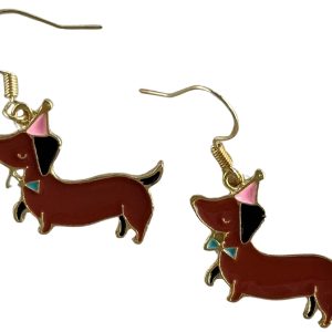 Sausage Dog Party ER Brown