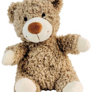 Curly Bear Soft Toy Brown 18cm