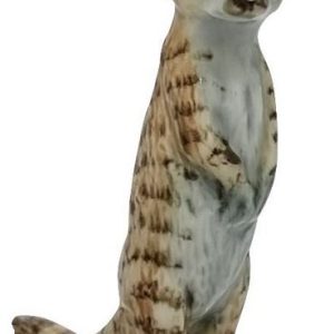Mini Porcelain Meerkat Bown Standing
