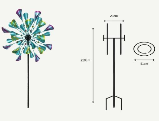 Windspinner Blue Iris