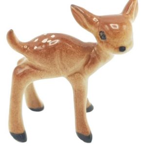 Mini Deer Standing Ceramic