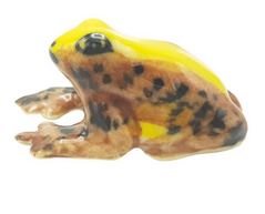 Mini Frog Brown & Yellow