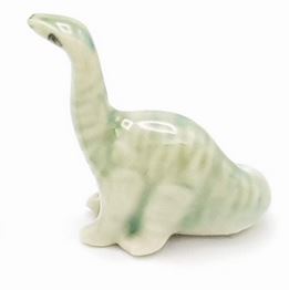 Mini Diplodocus Dinosaur Porcelain