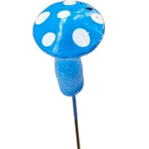 Mushroom Blue Pin
