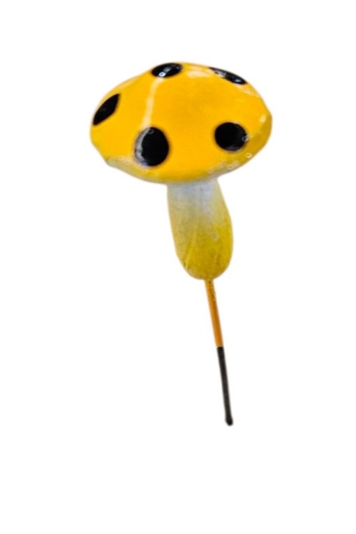 MUJshroom Yellow Pin