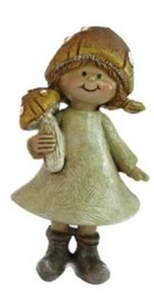 Mushroom Children Girl Standing Small
