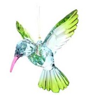 Hummingbird Sun Catcher Blue/Green Single