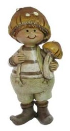 Mushroom Children Boy Standing Small