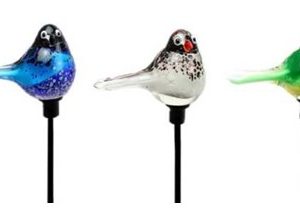BIrd Glass Stake