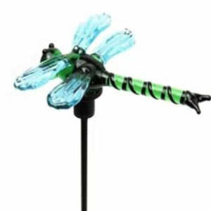 Dragonfly Glass Stake