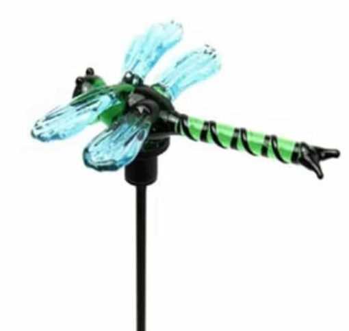 Dragonfly Glass Stake