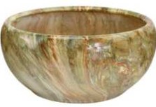 Bowl Moss Agate Finish A