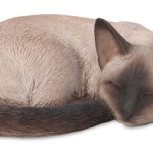 Figurine Siamese Cat Sleeping