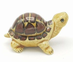 Mini Turtle Brown Ceramic