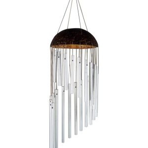 50cm Coconut Top Spiral Wind Chime