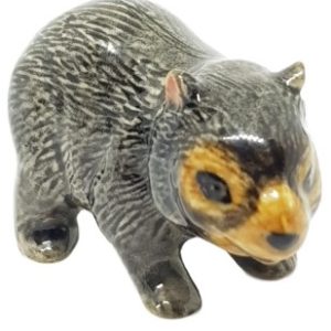 Mini Wombat Head Turned