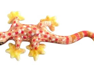 Mini Gecko Porcelain Tiny
