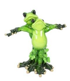 FROG LOVERS DESIGN B 13CM