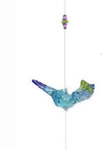 Sun Catcher Bird Blue Hanging