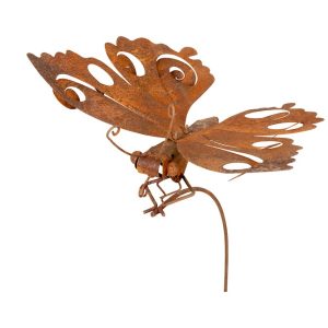Stake Butterfly Rust