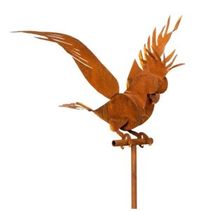 Stake Cockatoo Wings Spread