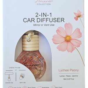 Car Diffuser Lychee Peony (Lychee / Peony / Jasmine) 8ml
